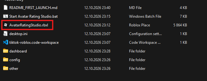 Roblox Studio setup screenshot 1