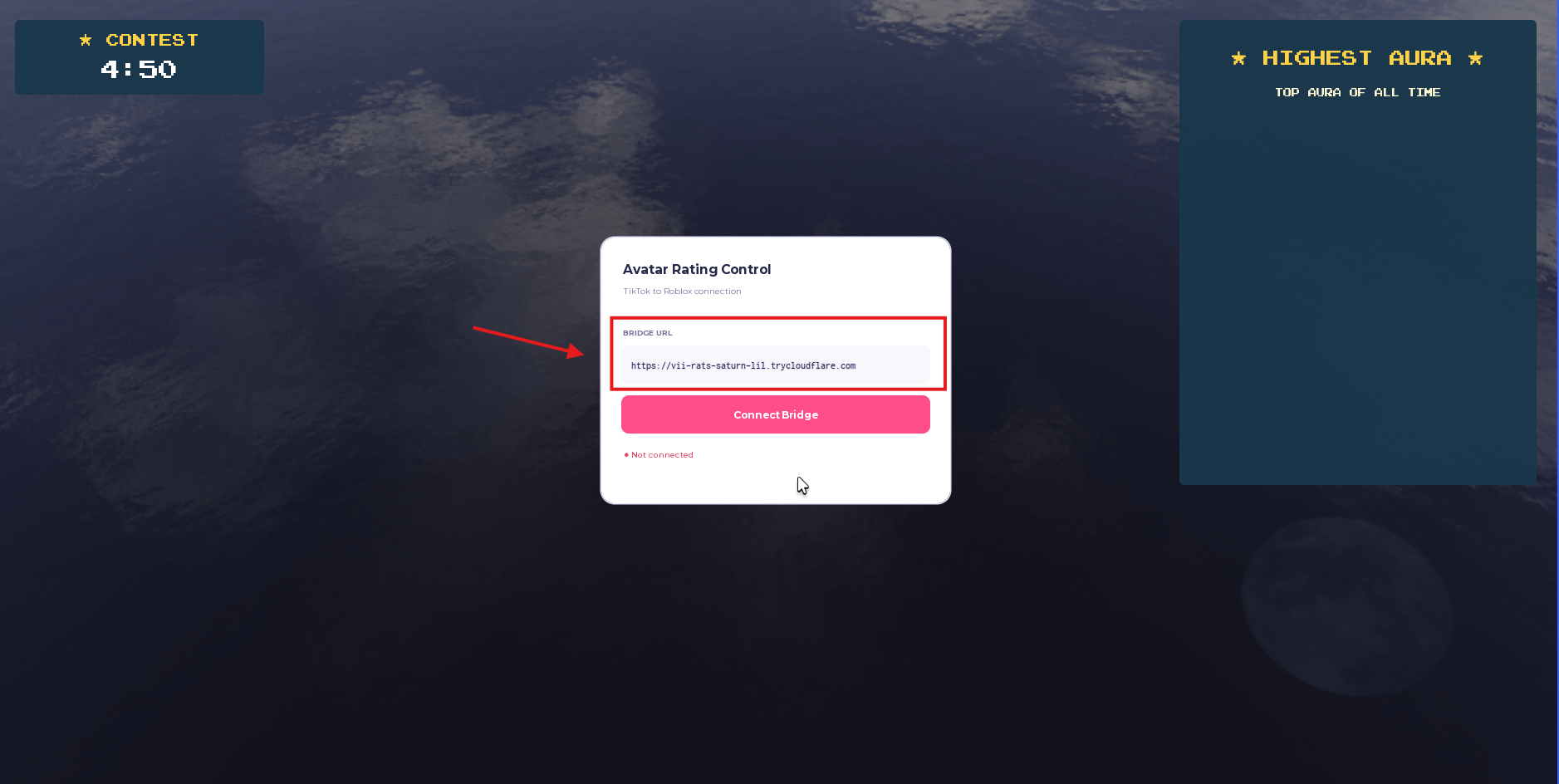 Connect Roblox to the Bridge screenshot 1